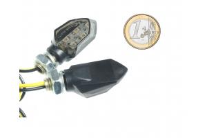 Mini LED Blinker schwarz